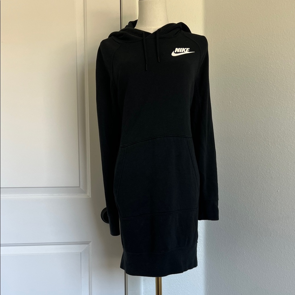 Nike Black Hoodie Dress with White Logo. Bundle & Save